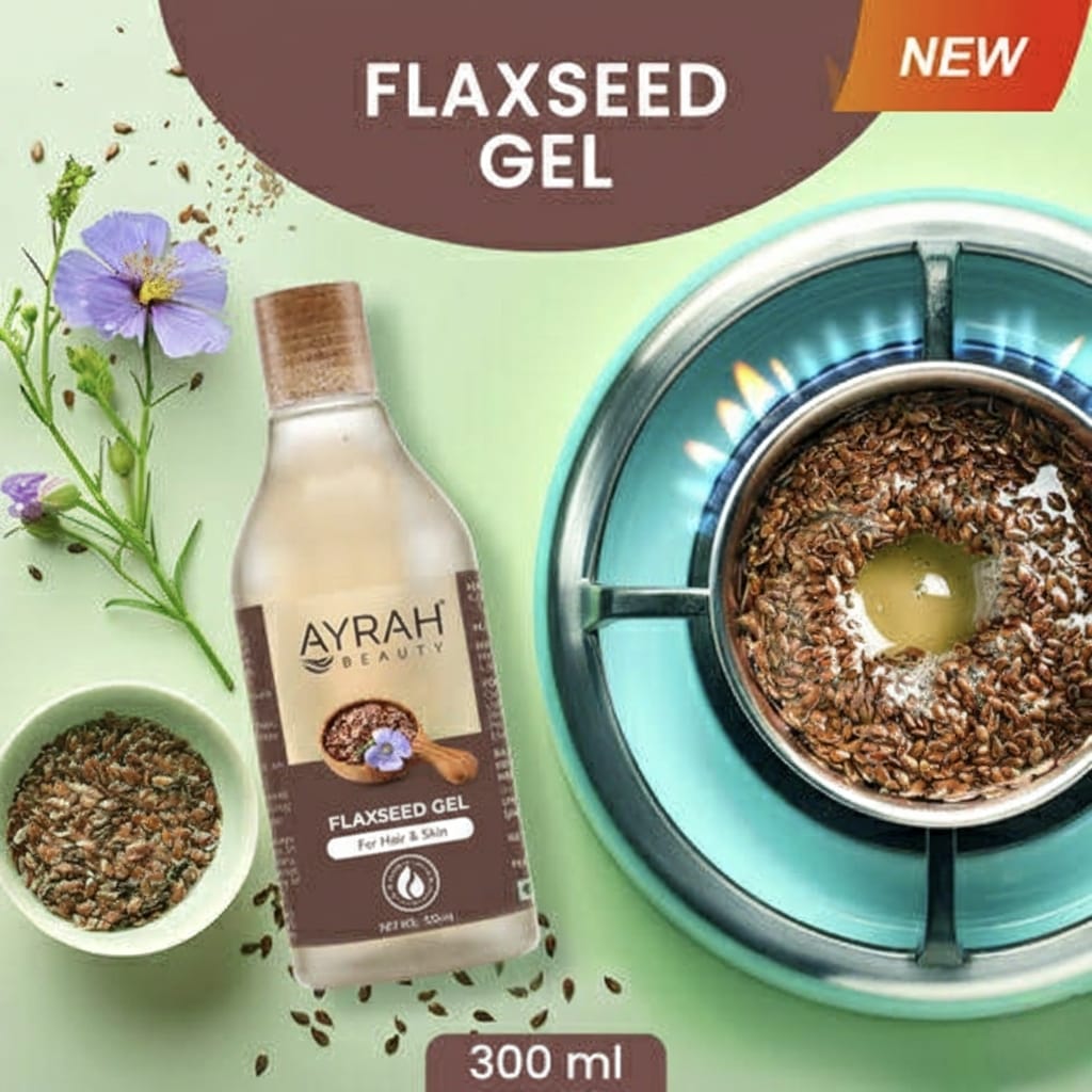 Organic Flex Seed Gel for Hairs ( Ready to Use)